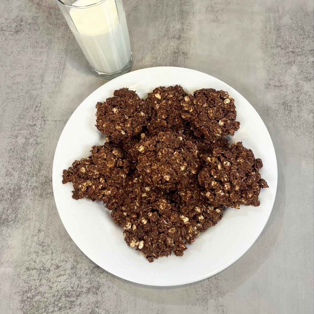 NO Bake Protein Cookies