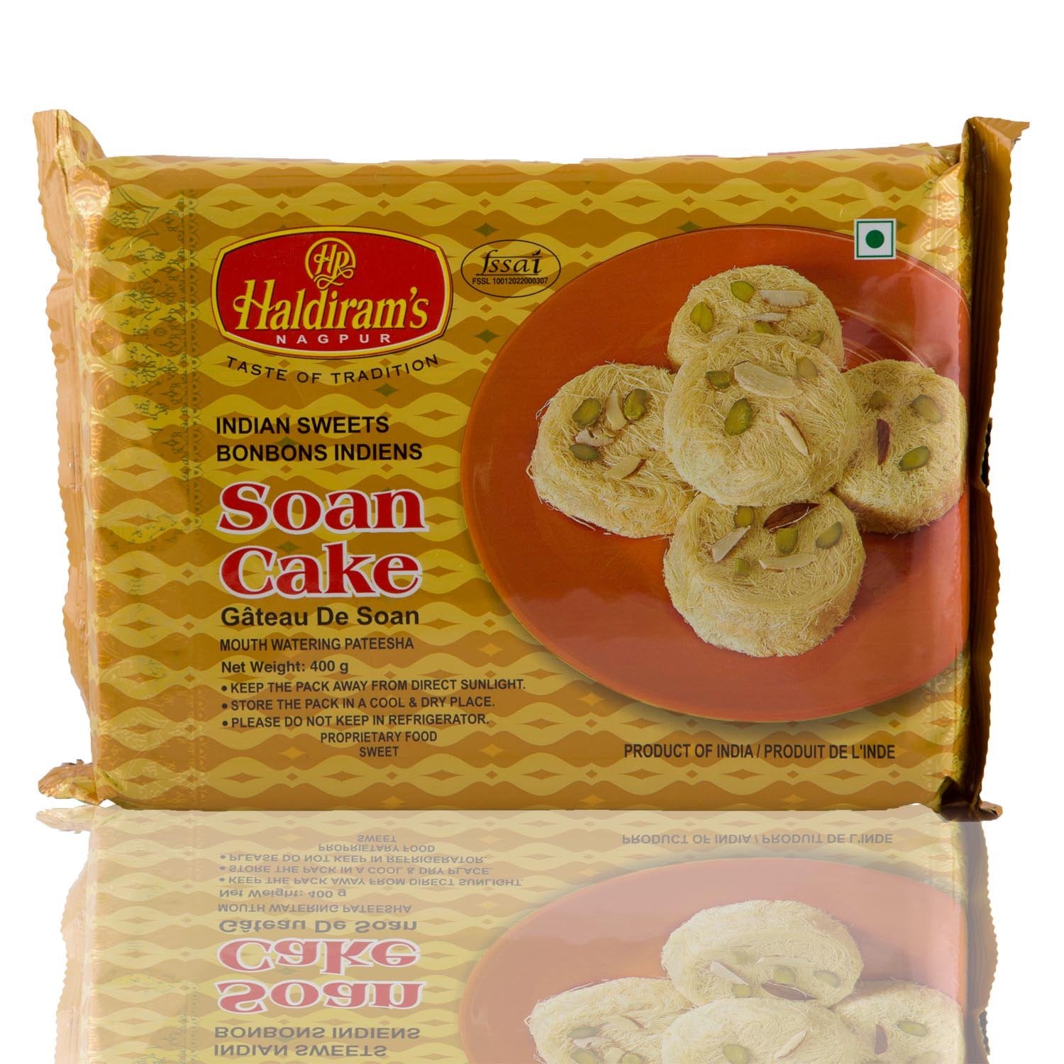 Buy Haldirams Soan Cake 500 Gm | Manpasand - Quicklly