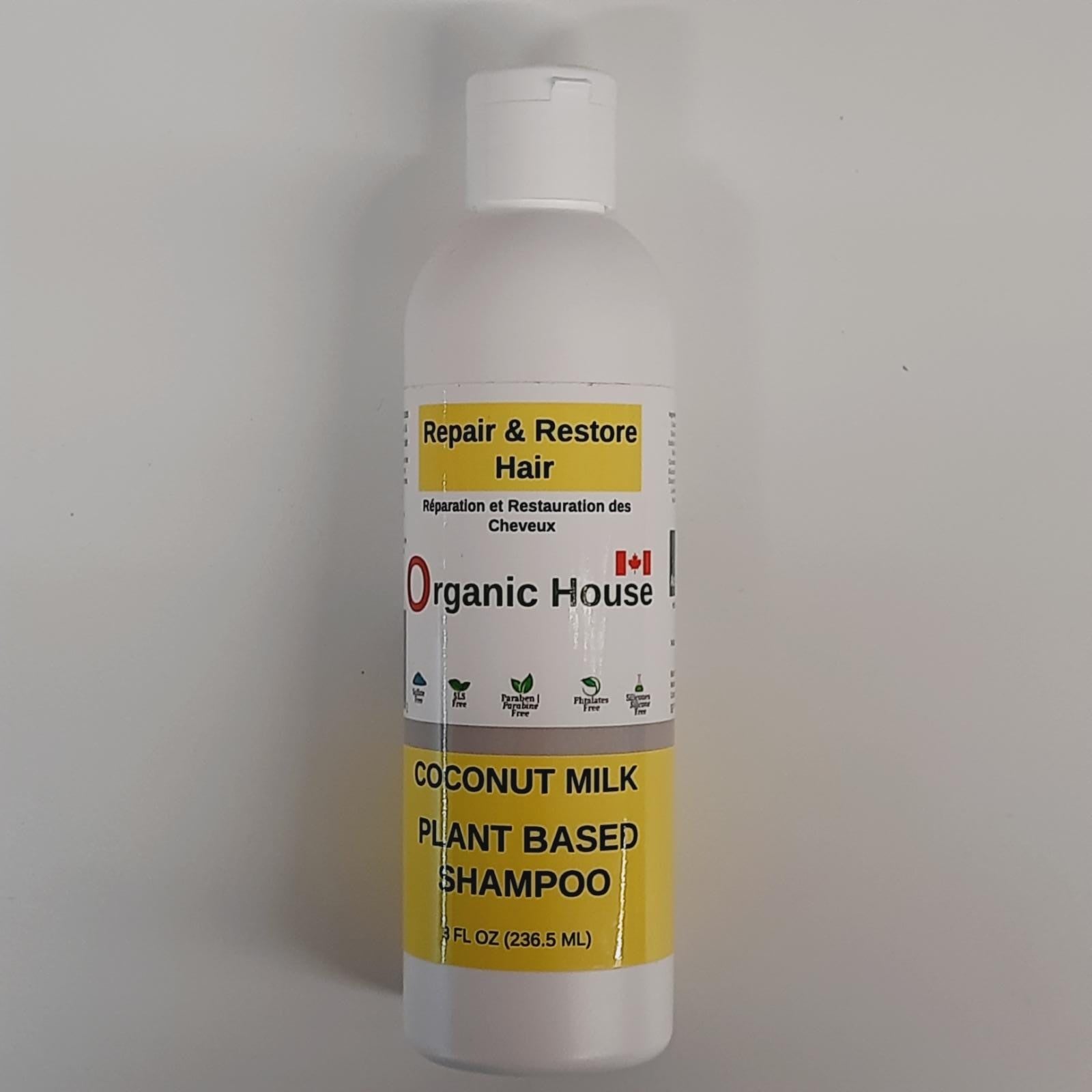 Plant Based Shampoo - Coconut Milk – Organic House Canada
