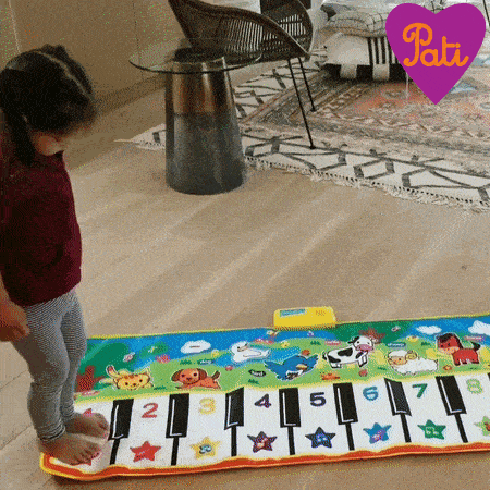 Tapete Musical para Bebês, Teclado Piano, Instrumento Musical