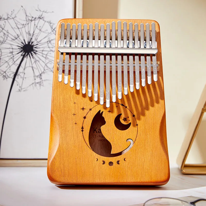 Kalimba Professional Thumb Piano Solid Wood Veneer