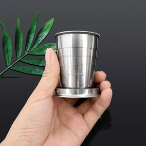 Stainless Steel Collapsable Cup - Shop at Mars