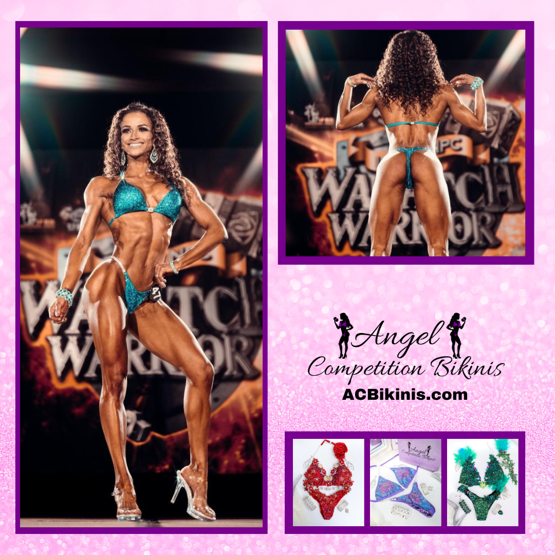 Premium competition bikinis and figure suits for NPC and IFBB bodybuilding competitions at Angel Competition Bikinis. The best source for an affordable and high quality competition bikini for your next fitness competition.