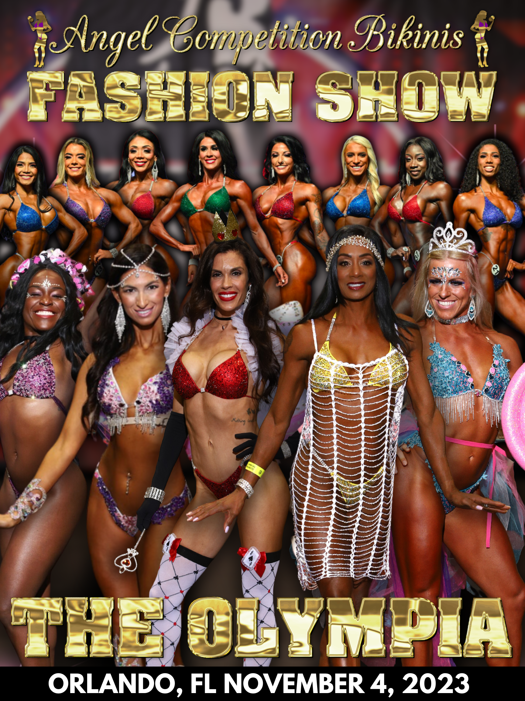The why behind the Angel Fashion Show. Making women feel confident all stages in their journey. Showing the world that a strong and muscular woman is beautiful!! Walk in an Angel Fashion Show put on by Angel Competition Bikinis to feel confident in your body and show the world. Apply at angelfashionshow.com or angelcompetitionbikinis.com the best source for your competition suit. 