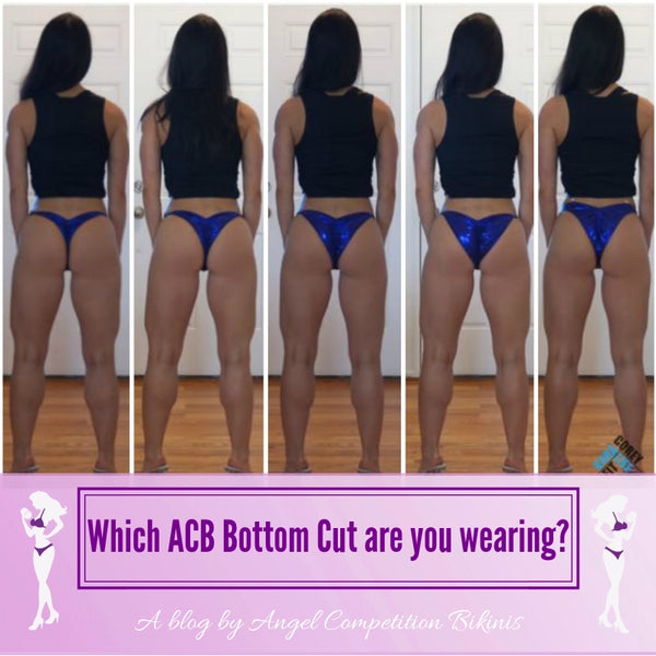 Back Styles Modeled by Kara – Angel Competition Bikinis