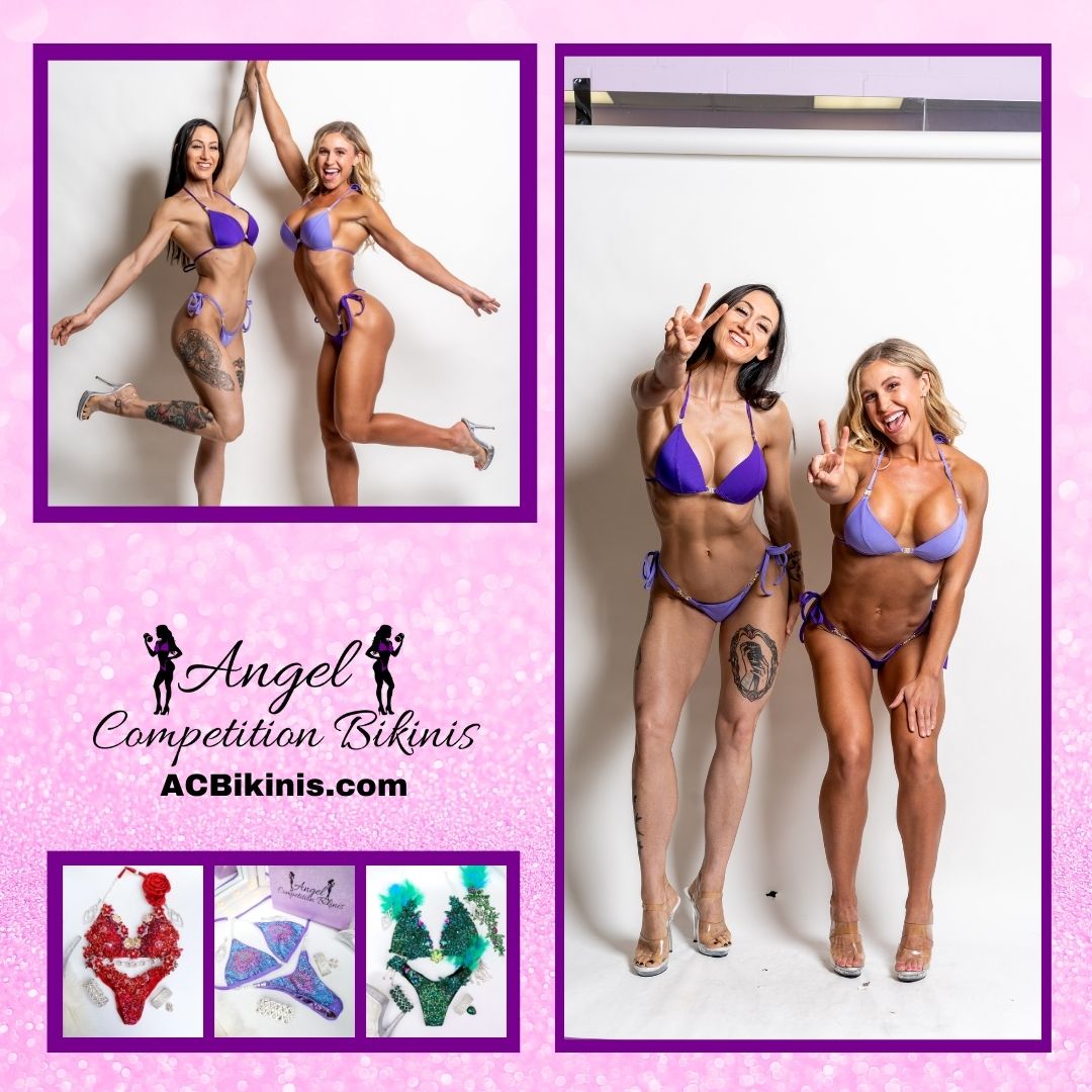 Shop our exclusive collection of competition bikinis and figure suits for NPC and IFBB bodybuilding events. Enhance your stage presence with our competition bikinis and figure suits for NPC and IFBB bodybuilding competitions. ACBikinis is the best source to shine on stage. With the perfect fit and highest quality, Angel Competition Bikinis is the best in the world. 