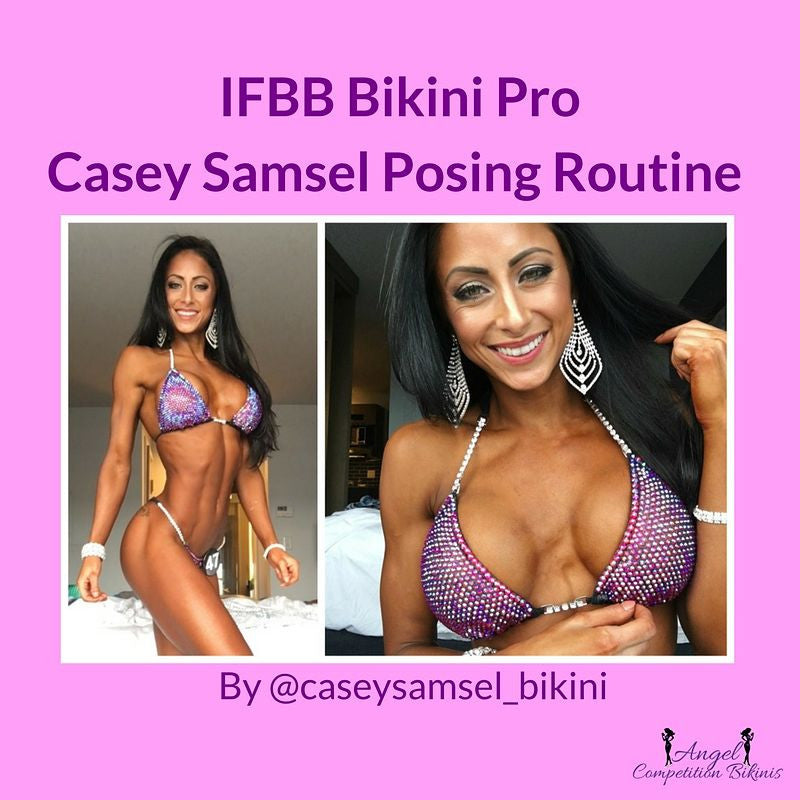 IFBB Bikini Pro posing routine