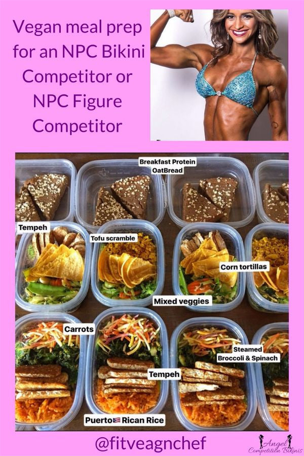 Vegan diet for NPC Bikini competitor, vegan diet for npc figure competitor
