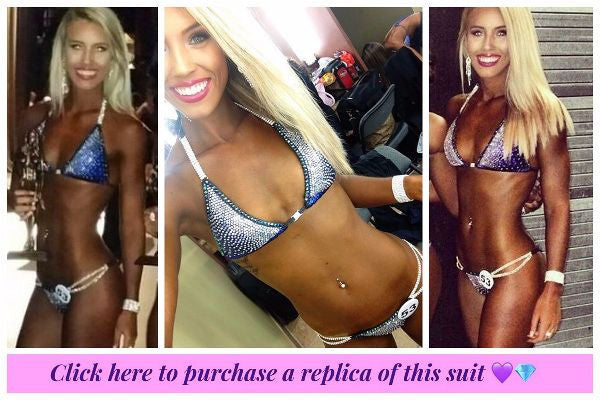 brittany lesser competition bikini from angel competition bikinis