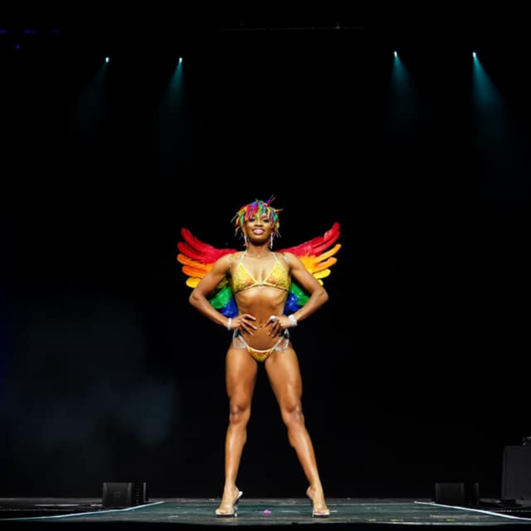 Angel Fashion Show 2021, npc bikinis, competition suits