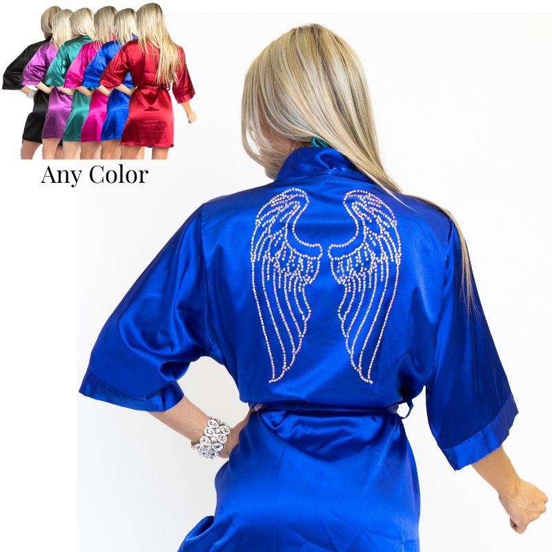 Competition Day Robes from Angel Competition Bikinis, the best backstage robe for bikini competitors, npc show day robe, figure competitor robe