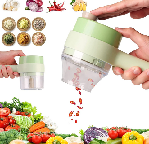 Portable Electric Handy Vegetable Cutter