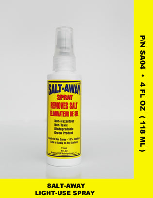 Salt-Away Salt Remover Spray 32oz Concentrate with Mixing Unit