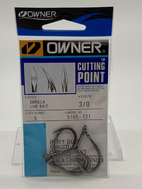 Owner Cutting Point Aki Twist Hook