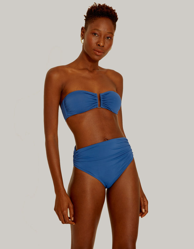 Lenny Niemeyer High Bikini Bottom Cobalt Blue Designer – Catriona