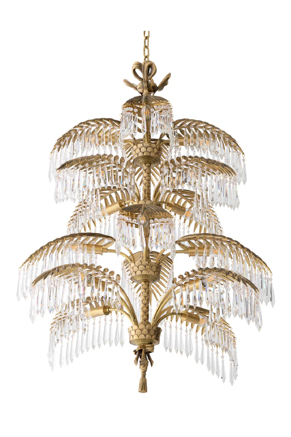 Modern Art Deco Chandelier, Eichholtz Jet Set