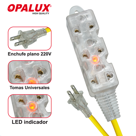 Linterna LED Recargable 3W Opalux OP-4927