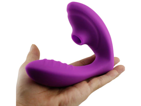 Vibrador Ponto G e Sugador de Clitóris