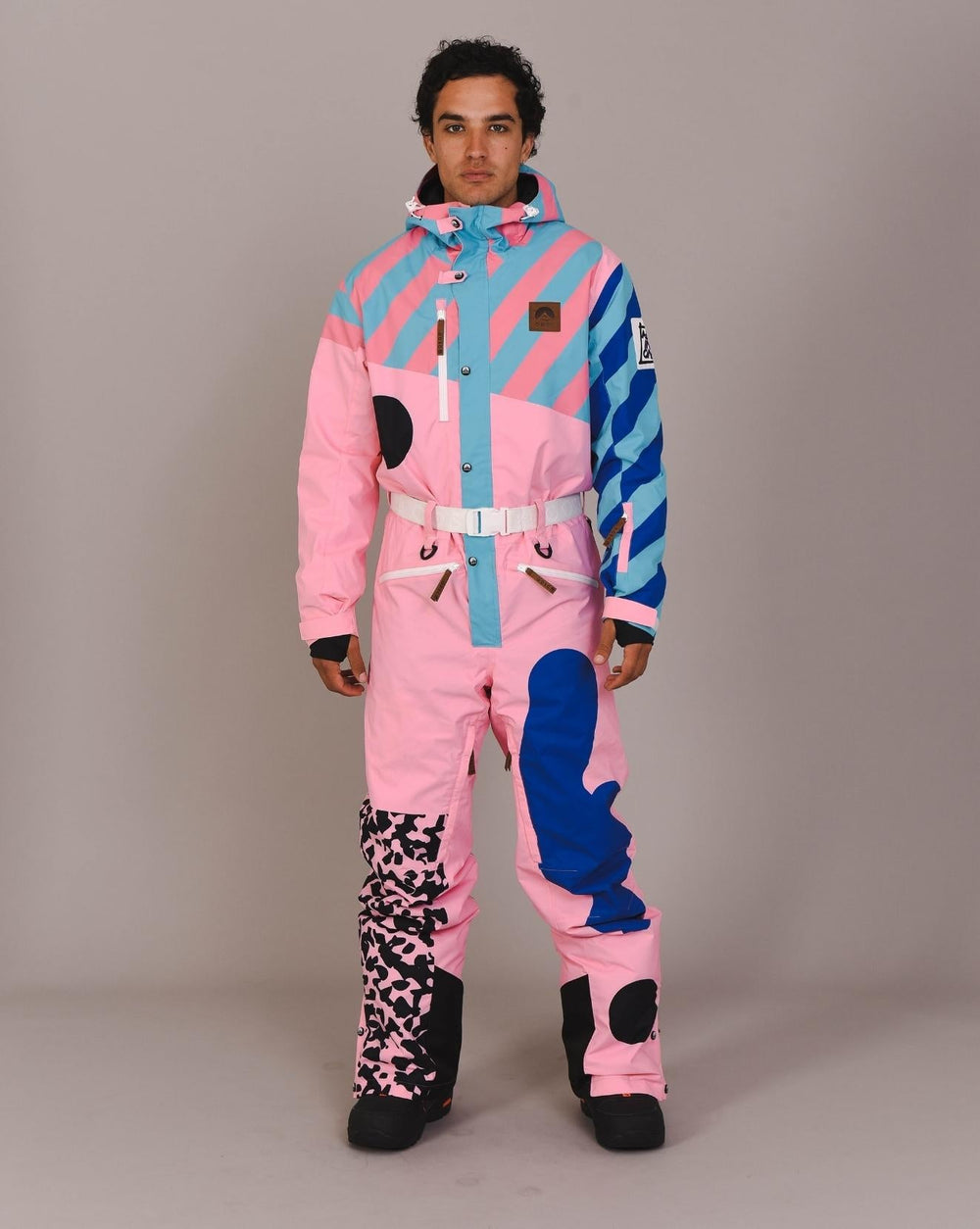 Mint & Pink Ladies Ski Jacket - OOSC Clothing