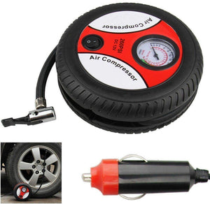 AUTOMATIC CAR/BIKE AIR COMPRESSOR - 12V