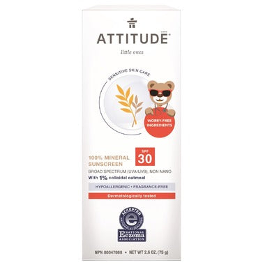 attitude baby sunscreen