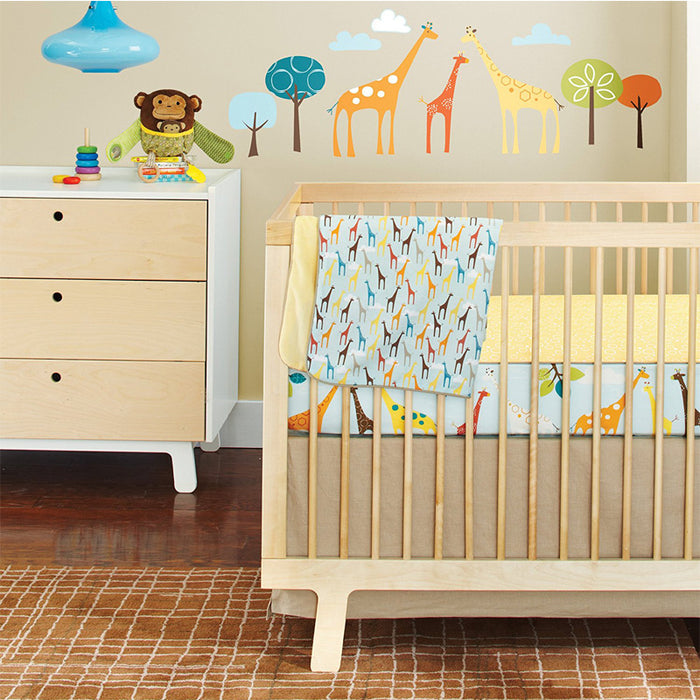 giraffe crib bedding