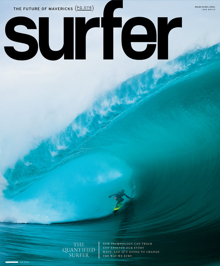 Surfer Magazine Cover, January 2015