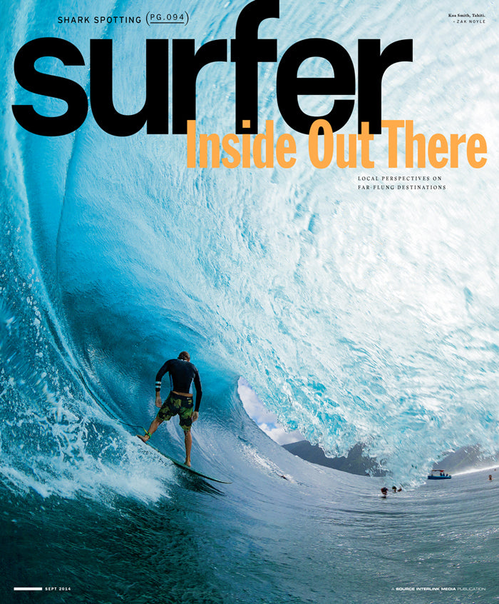 Surfer Magazine Cover, September 2014