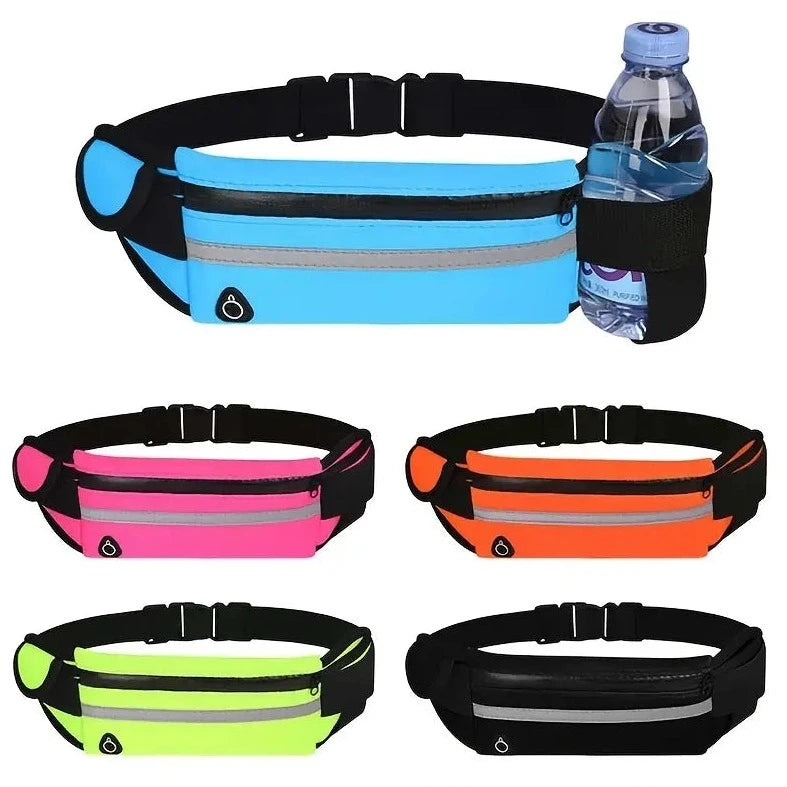 Running Belt for Women and Men, Adjustable Belt Pouch