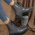 Altitude Attitude Boots - Lace-Up Platform Perfection