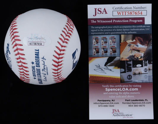 Dale Murphy Signed NL MVP 82,83 Inscription Philadelphia Pinstripe Bas — RSA