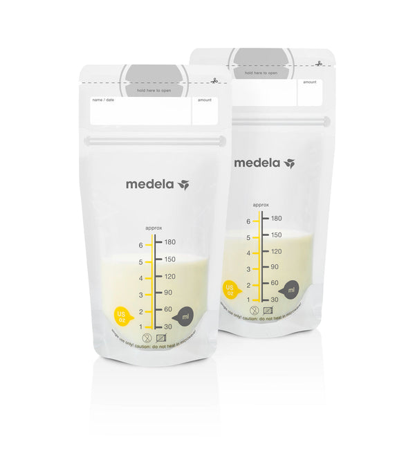 Medela - Silicone Breast Milk Collector 3.4 oz/100 mL (with Stopper,  Suction Base and Lanyard)