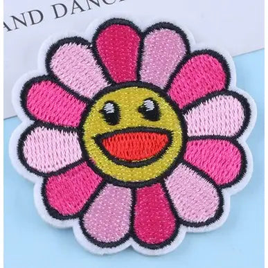 Rainbow Flower Self Adhesive Patch