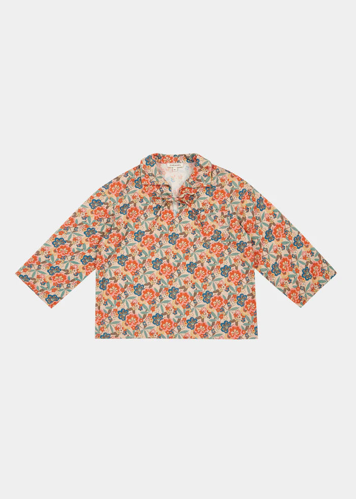 Artichoke Top in Vintage Floral