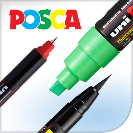 Uni POSCA markers at Cult Pens - huge range in stock