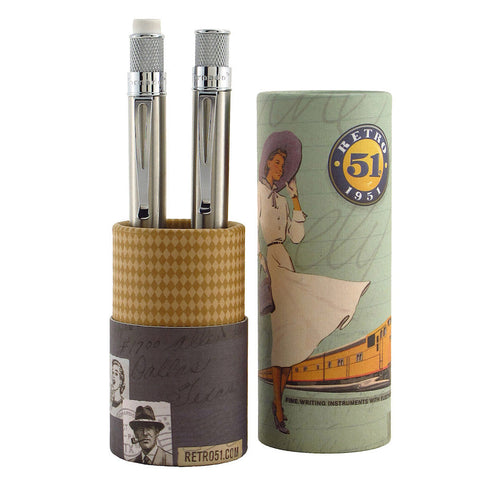 Retro 51 pen in its packaging