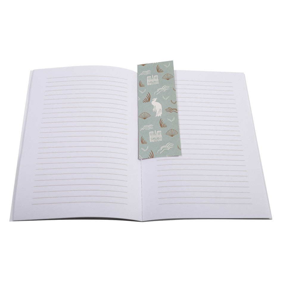 G Lalo 100 Years Sewn Spine Notebook A5 Pistachio (LA77539) by G Lalo in the Notebooks range