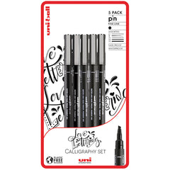 Uni Pin Fineliner Black Drawing Pen Set of 12 – Anandha Stationery