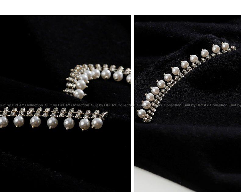 0115-1】No collar pearl button jacket 売れ筋アイテムラン 40.0%割引