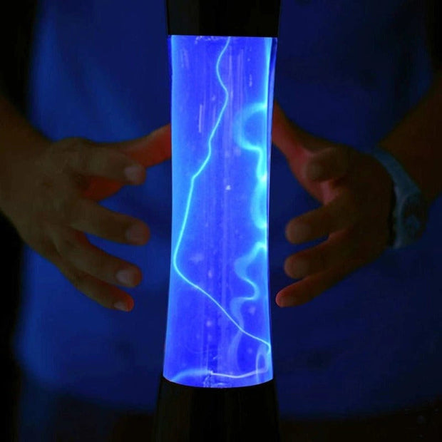 Gearceerd zaad Tekstschrijver Blue Tube Plasma Lamp | Science Decor