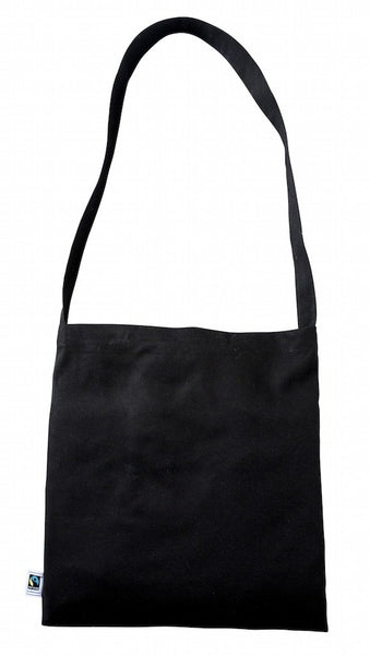 Black Fairtrade Cotton Messenger Bag – Bag People Australia