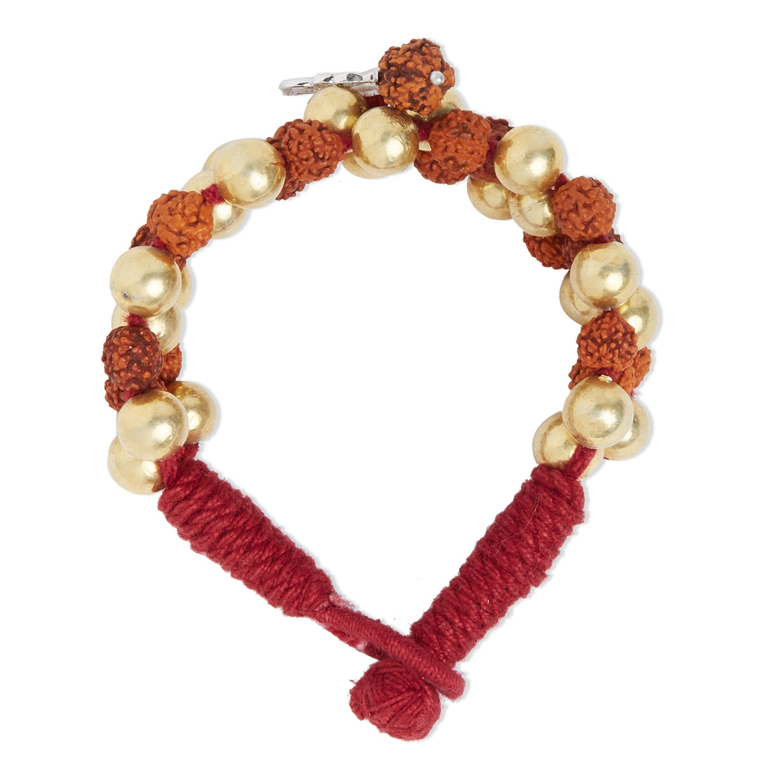 Gold Rudraksha BraceletsRMBR0134