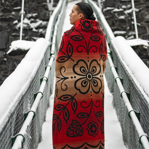wool blanket, native made, native art, native american art, native business, gifts, wool