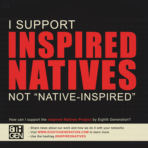 inspired natives, not native inspired,  native american business