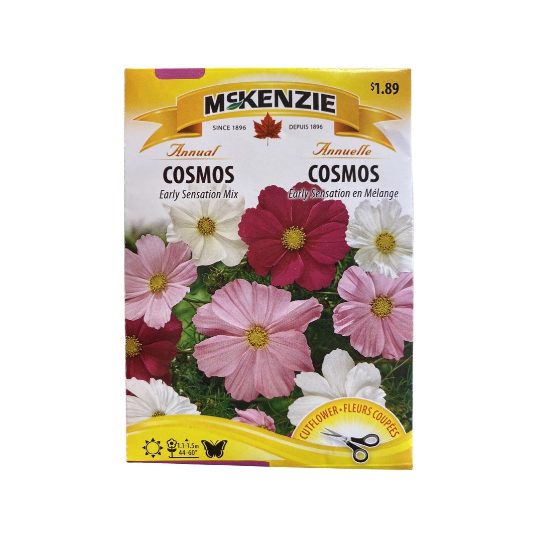 $1.89 - Cosmos Seeds (Early Sensation Mix) – Ma Poule Express