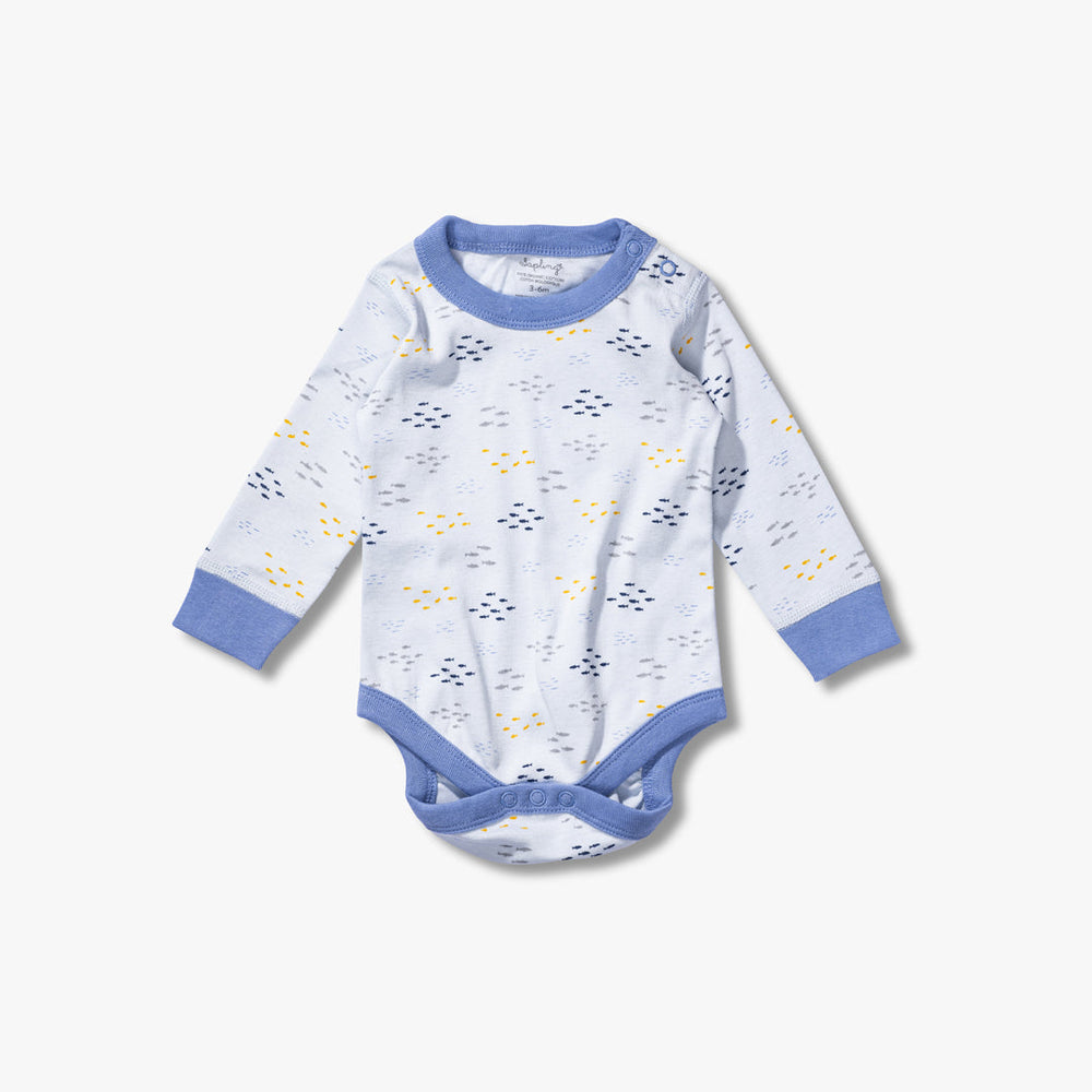 THE BAY LEAF SONG Kids Baby Longsleeve Bodysuit