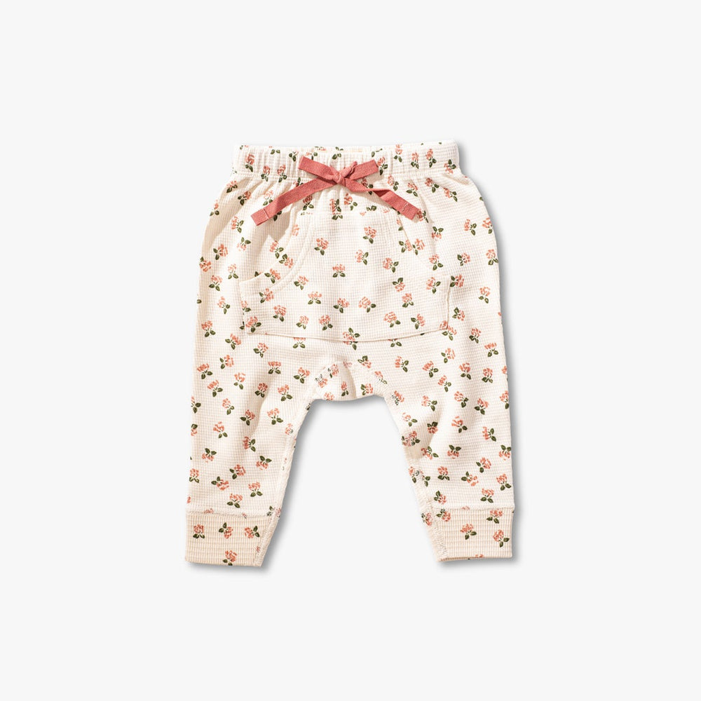 Unisex Organic Waffle Baby Pants – Sapling Child