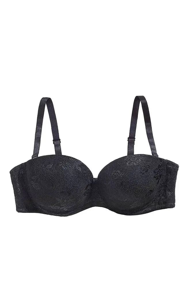Chantelle Absolute Invisible Stretch Underwired Push-up T-shirt Bra In  Black