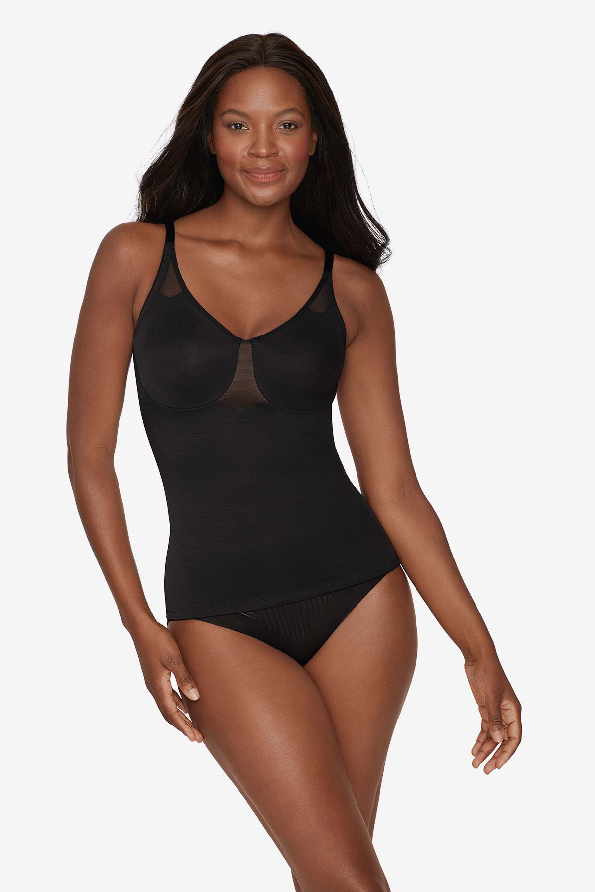 Comfy Curves Wireless Padded Cup Shaping Bodysuit by Miraclesuit