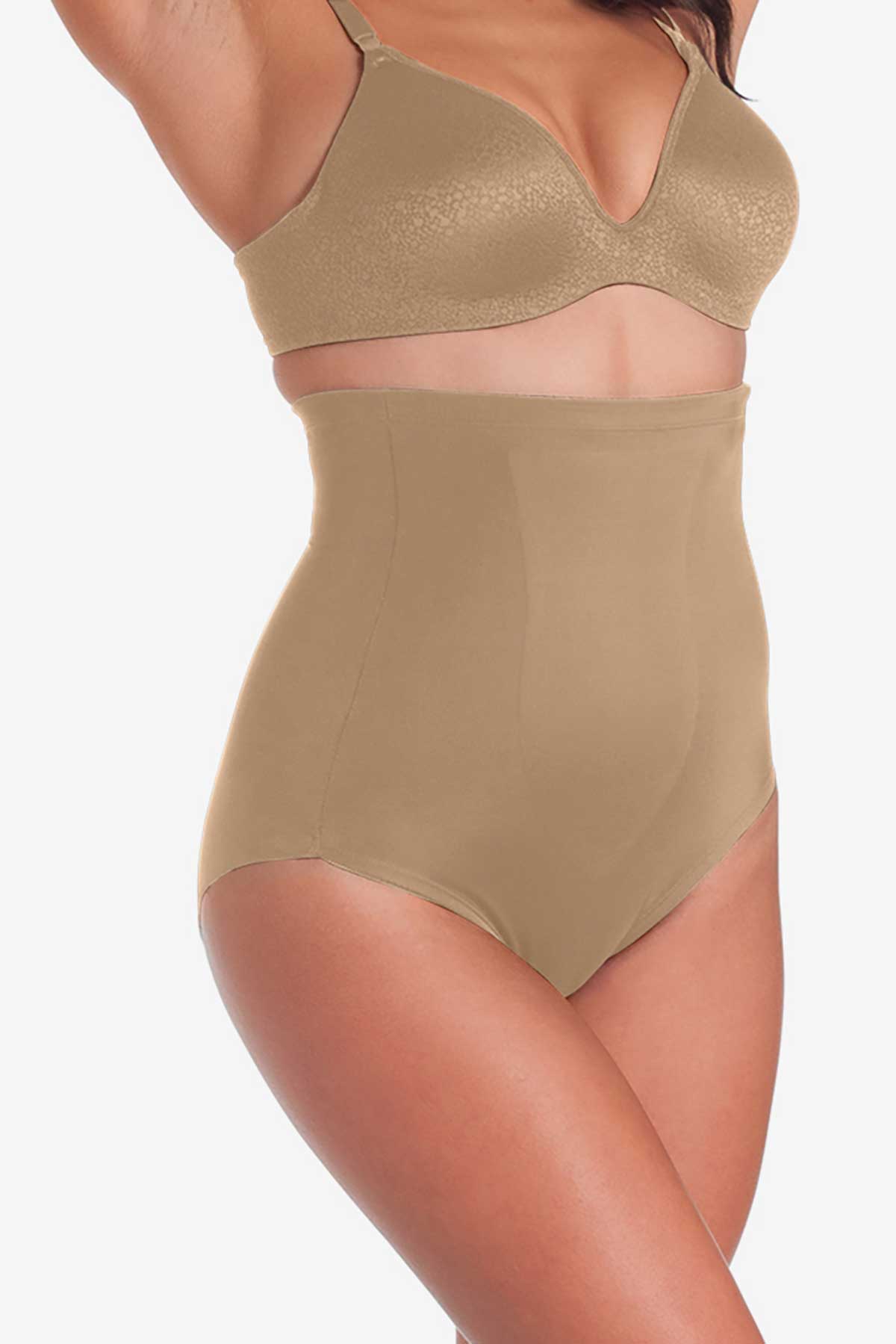 Plus Size Womens Body Shaper With Tummy Control, High Waist, And